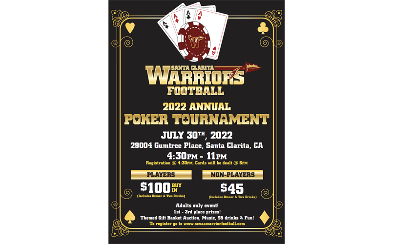 Annual Poker Tournament Fundraiser